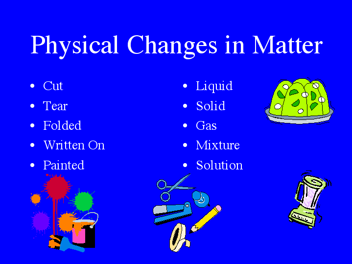 what is a physical property of matter
